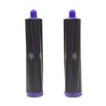 Cylindryczne końcówki Airwrap 40mm czarny/fiolet - obrazek 2