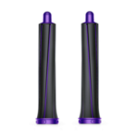 Cylindryczne końcówki Airwrap long 30mm czarny/fiolet