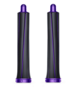 Cylindryczne końcówki Airwrap long 30mm czarny/fiolet - obrazek 3