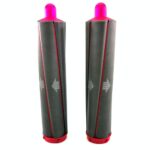 Cylindryczne końcówki Airwrap long 40mm szary/fuksja - obrazek 4