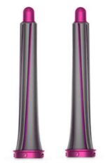 Cylindryczne końcówki Airwrap long 20mm grafit/fuksja - obrazek 4